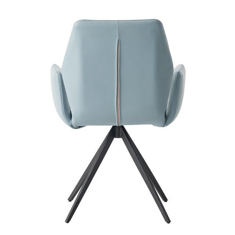 Segismunda Light Blue Side Chair - Ornate Home