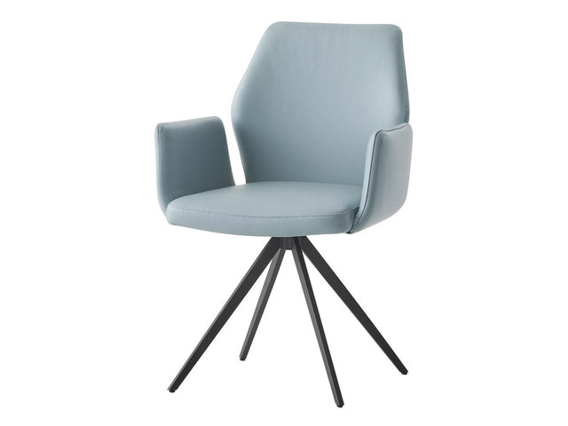 Segismunda Light Blue Side Chair - Ornate Home