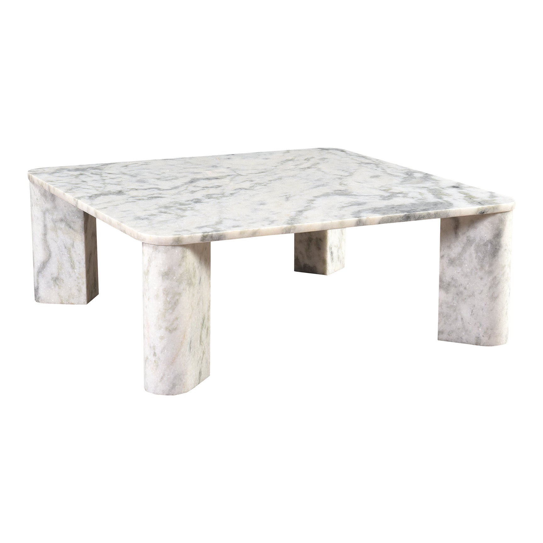 Segment Ashen Grey Coffee Table - Ornate Home
