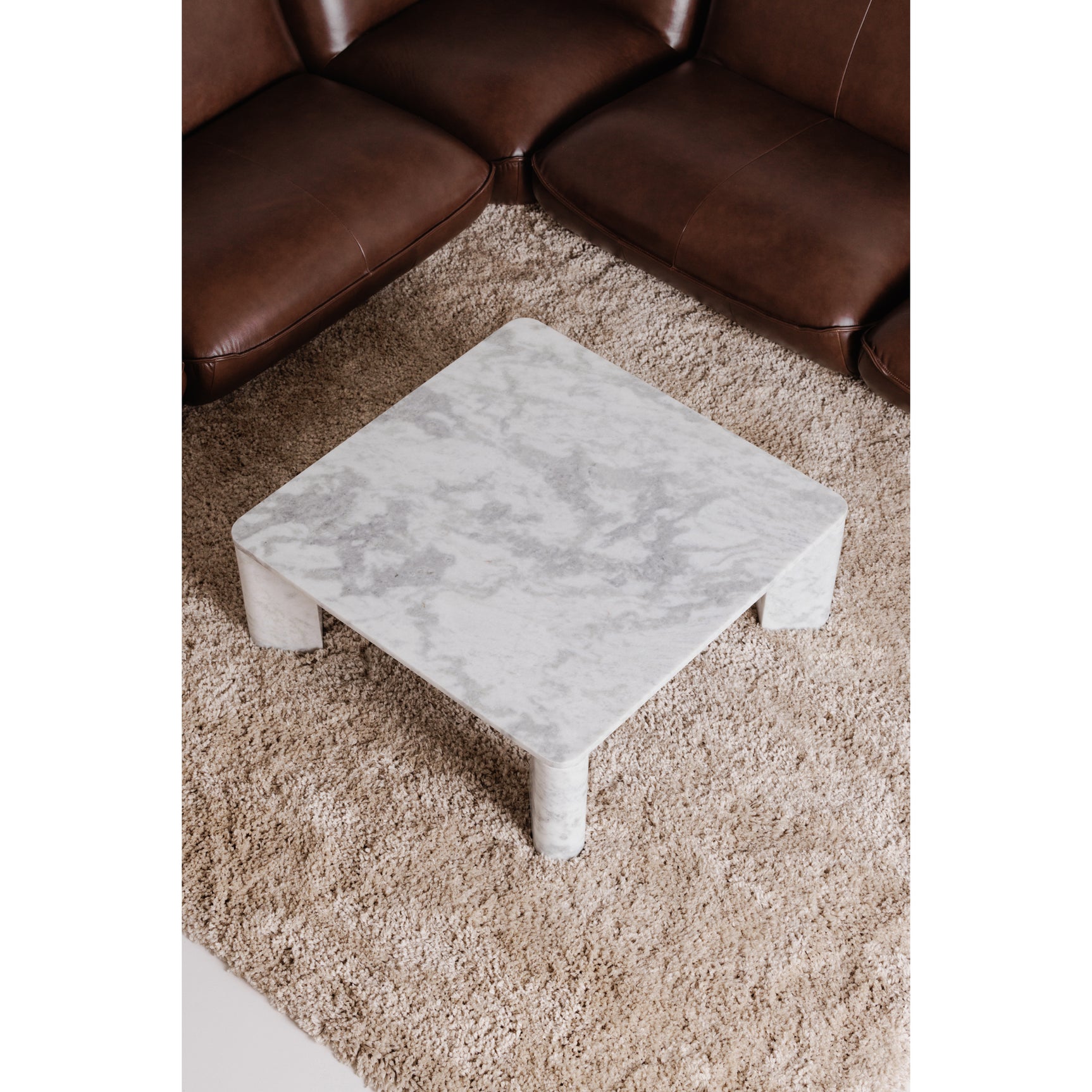 Segment Ashen Grey Coffee Table - Ornate Home