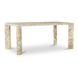 Segment Beige Panther Stone Dining Table - Ornate Home