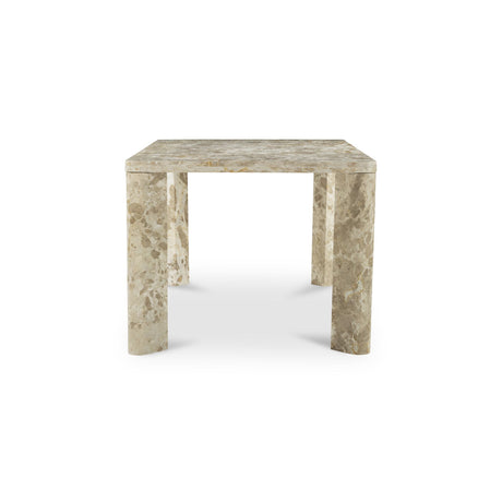 Segment Beige Panther Stone Dining Table - Ornate Home