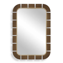 Segment Dark Bronze Mirror - Ornate Home
