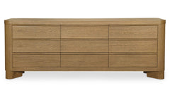 Segment Heritage Brown 9 Drawer Dresser - Ornate Home