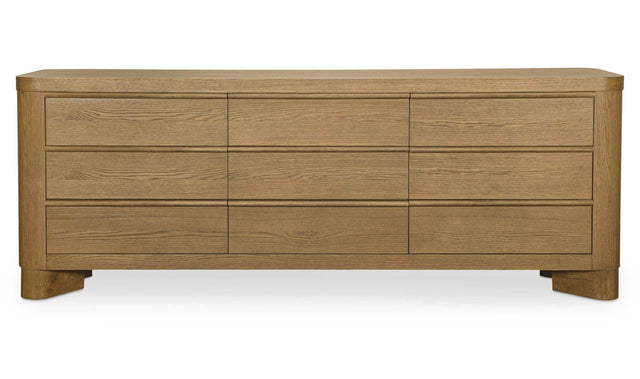 Segment Heritage Brown 9 Drawer Dresser - Ornate Home