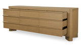 Segment Heritage Brown 9 Drawer Dresser - Ornate Home