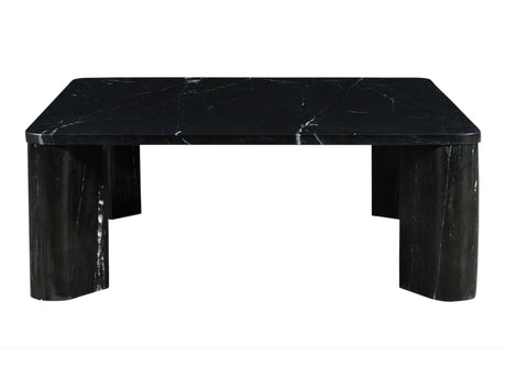 Segment Jetty Black Coffee Table - Ornate Home