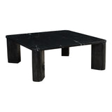 Segment Jetty Black Coffee Table - Ornate Home