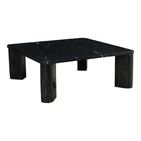 Segment Jetty Black Coffee Table - Ornate Home