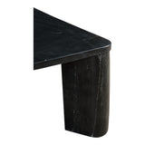 Segment Jetty Black Coffee Table - Ornate Home