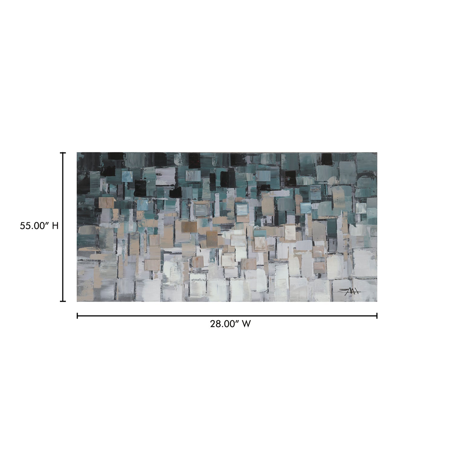 Segments Multicolor Wall Décor - Ornate Home