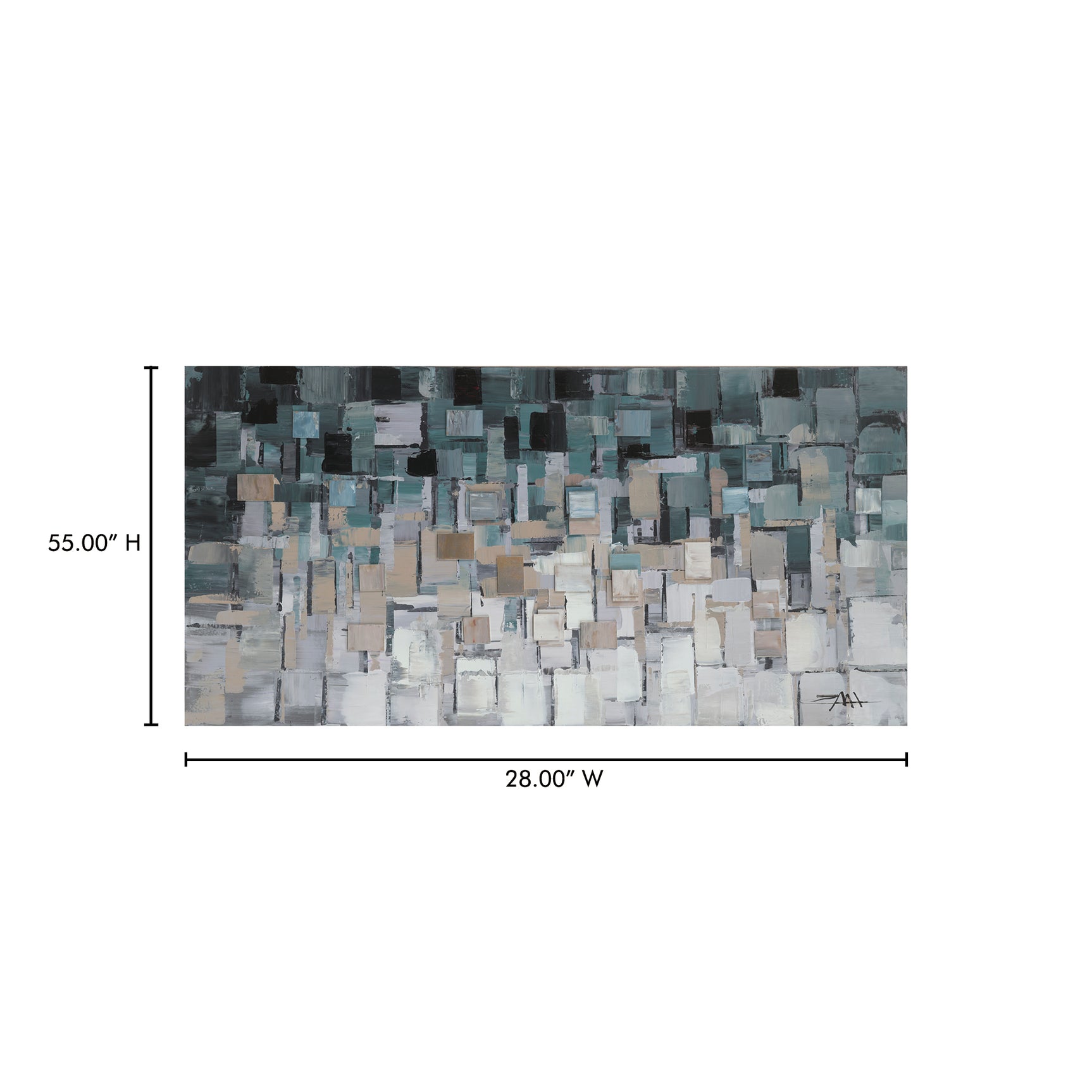 Segments Multicolor Wall Décor - Ornate Home