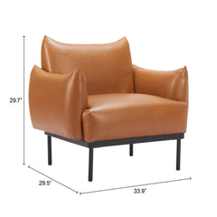 Sekil Brown Accent Chair - Ornate Home