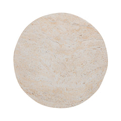 Selah Capri Limestone Outdoor Accent Table - Ornate Home