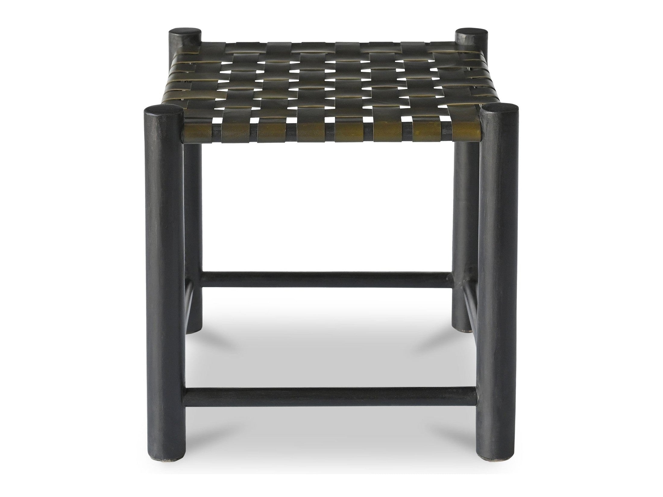 Selby Olive Stool - Thumbnail 5