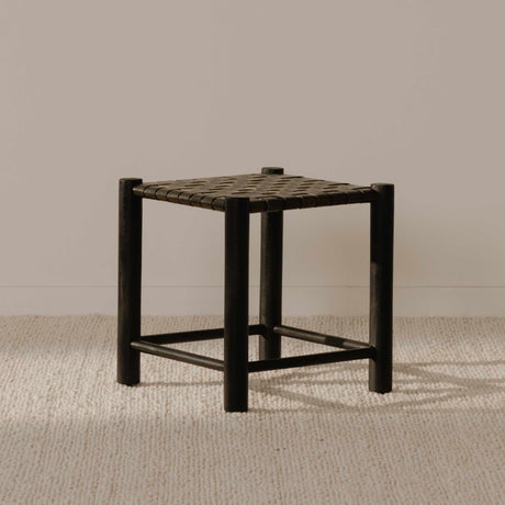 Selby Olive Stool - Ornate Home