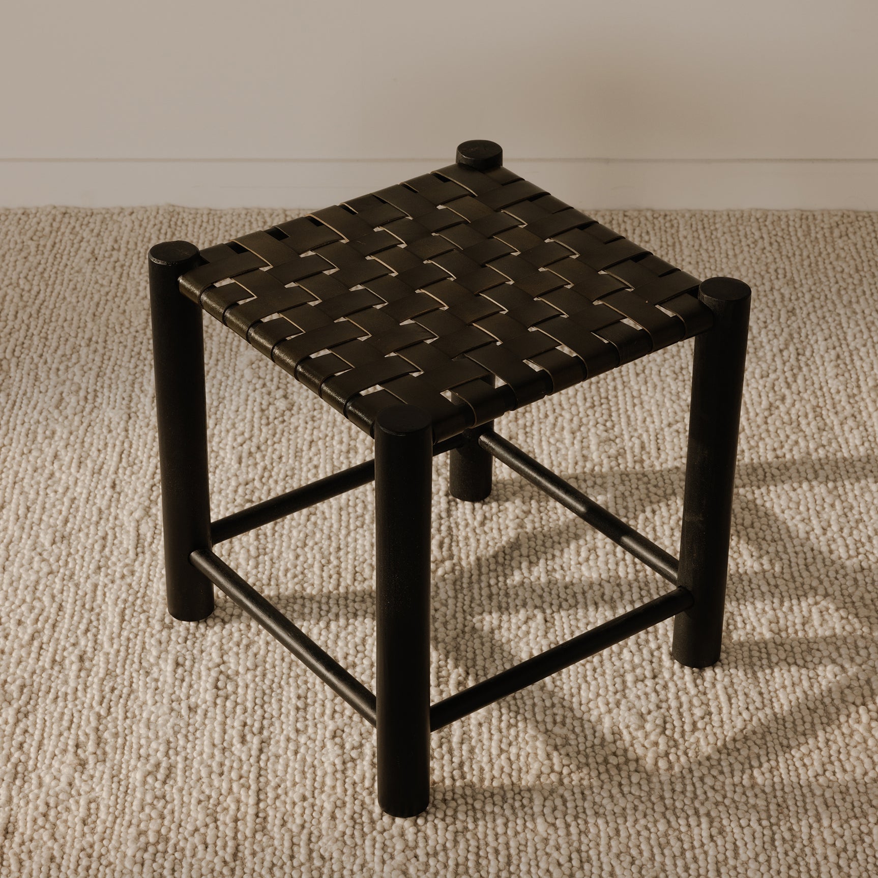 Selby Olive Stool - Ornate Home