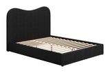 Sele Black Queen Bed