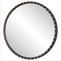Sele Oversized Round Mirror - Ornate Home