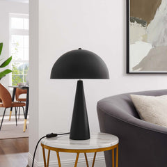 Selena Black Metal Table Lamp - Ornate Home