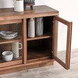 Selena Pottery Brown Sideboard - Ornate Home