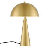 Selena Satin Brass Metal Table Lamp - Ornate Home