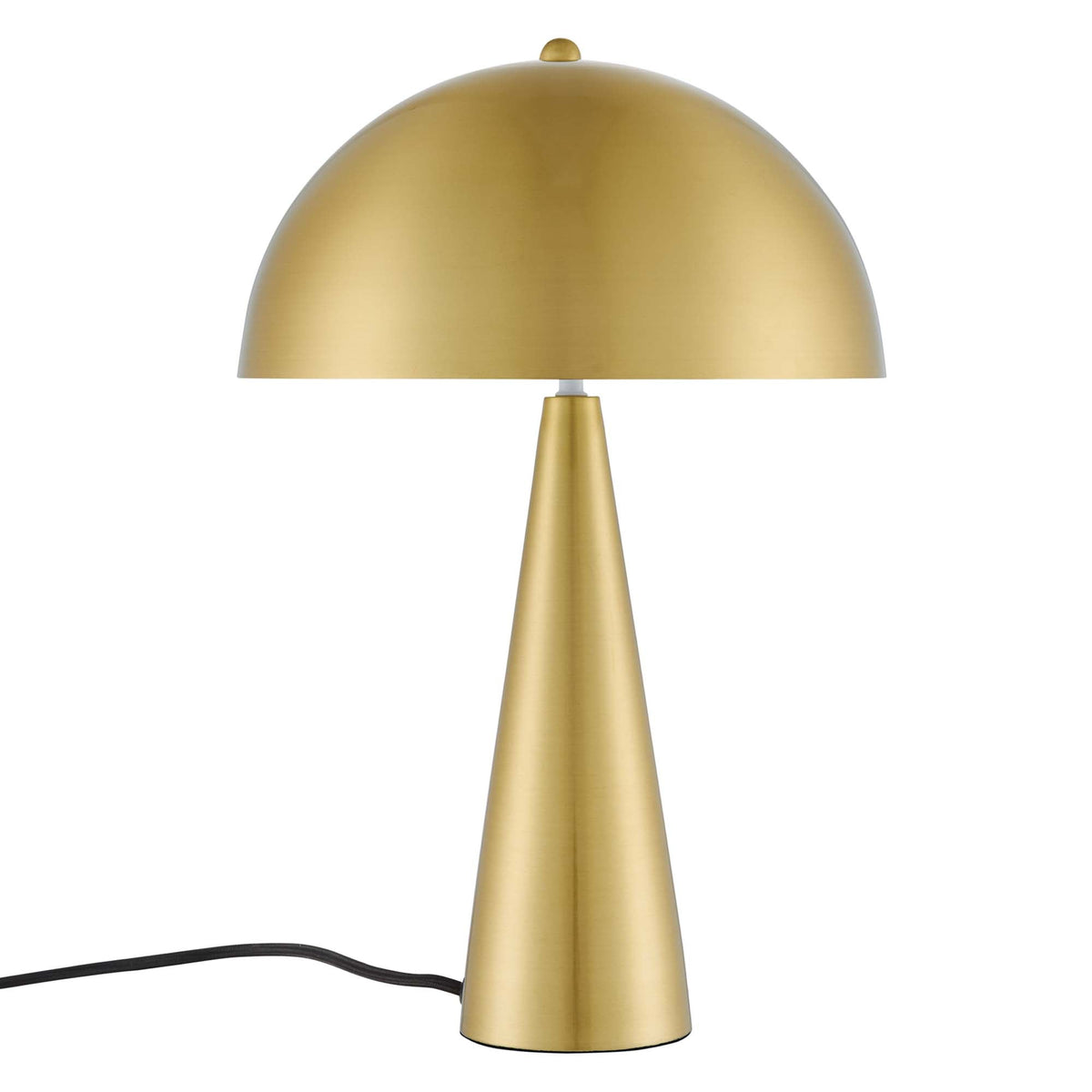 Selena Satin Brass Metal Table Lamp - Ornate Home