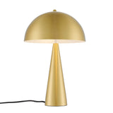Selena Satin Brass Metal Table Lamp - Ornate Home