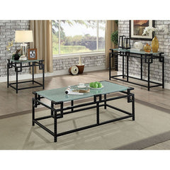 Selene Black End Table - Ornate Home