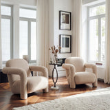 Selenya Beige Accent Chair