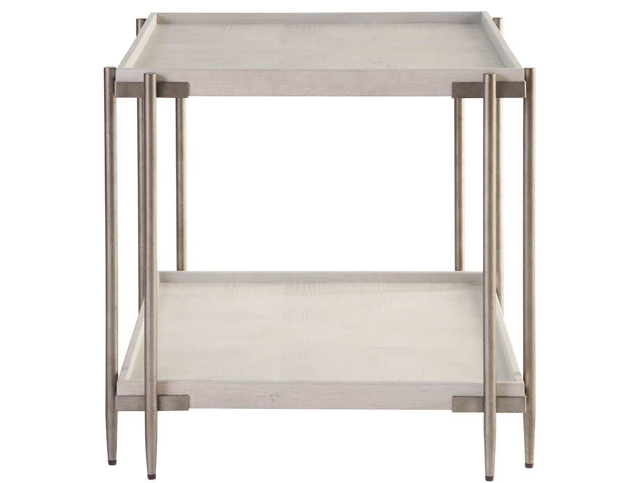 Selkie White Oak End Table - Ornate Home