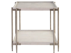 Selkie White Oak End Table - Ornate Home