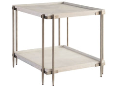 Selkie White Oak End Table - Ornate Home