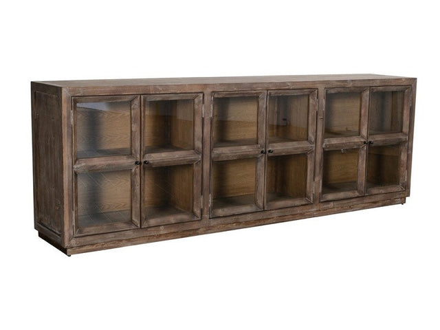 Selma Aged Brown Cabinet - Ornate Home