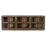 Selma Aged Brown Cabinet - Ornate Home