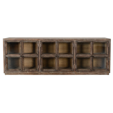 Selma Aged Brown Cabinet - Ornate Home