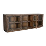 Selma Aged Brown Cabinet - Ornate Home