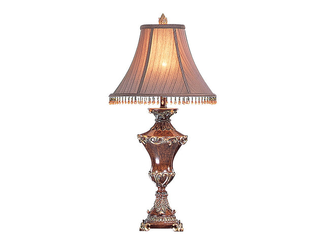 Selma Beige/Gold Table Lamp (Set of 2) - Ornate Home