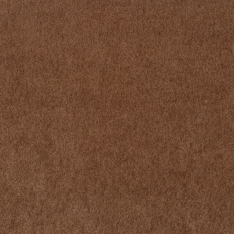 Selma Rust Velvet Upholstered Crescent Arm Sofa - Ornate Home