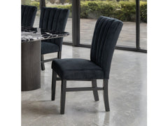 Selsey Black Uph Side Chair (Set of 2) - Ornate Home