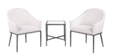 Selva Gunmetal Side Table - Ornate Home