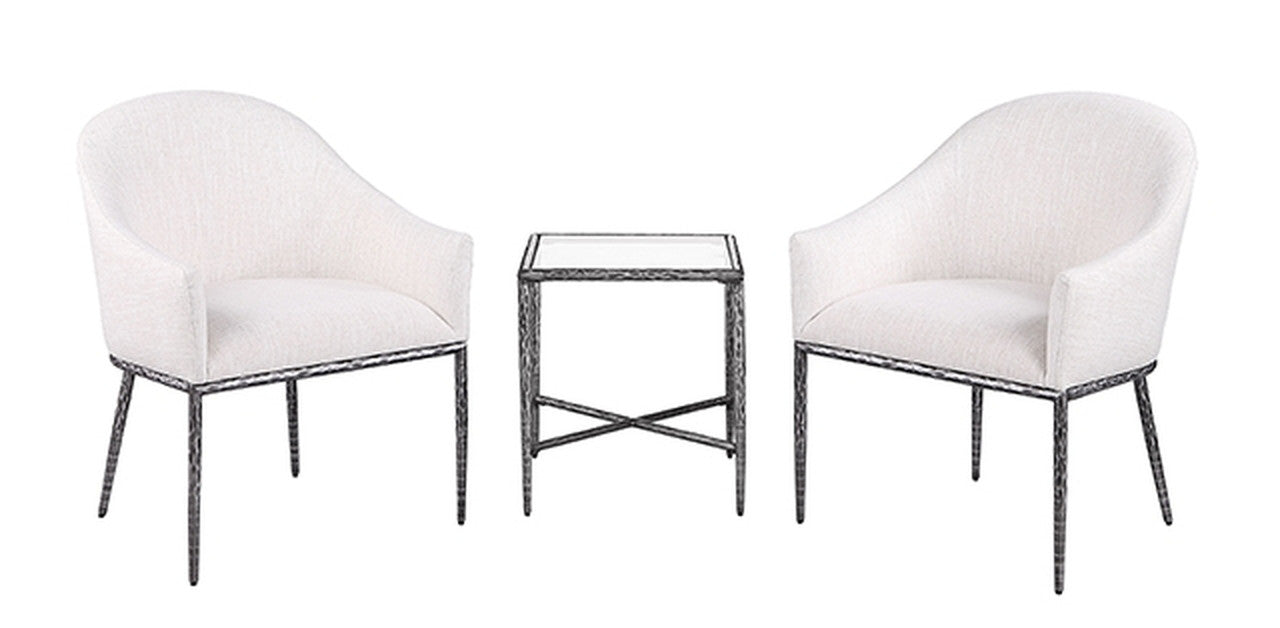 Selva Gunmetal Side Table - Ornate Home