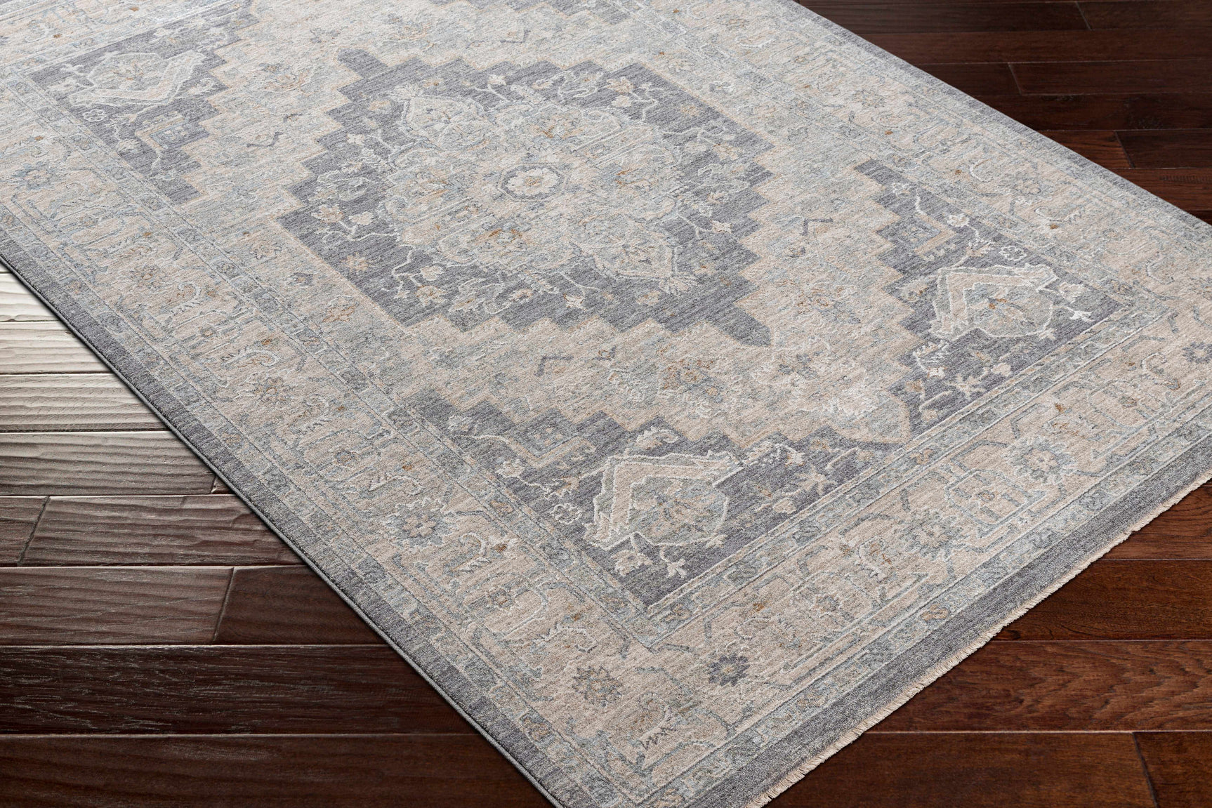 Sema Blue Medallion Rug - Clearance - Ornate Home