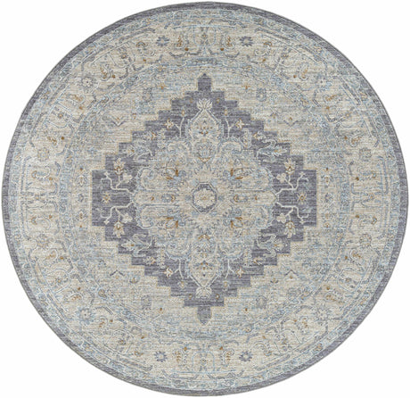 Sema Blue Medallion Rug - Clearance - Ornate Home
