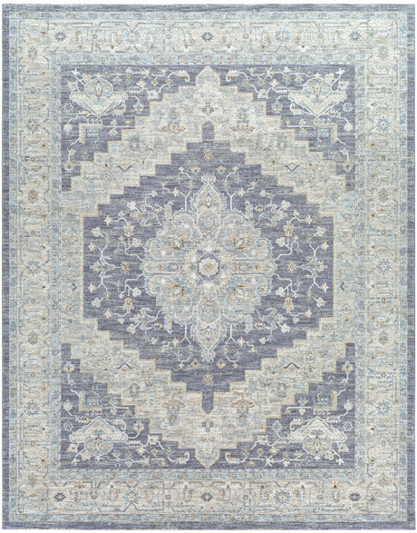 Sema Blue Medallion Rug - Clearance - Ornate Home