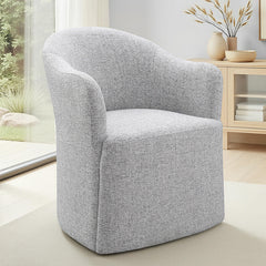 Sema Feather Gray Arm Chair - Ornate Home