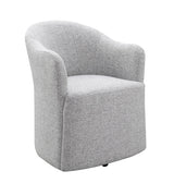 Sema Feather Gray Arm Chair - Ornate Home