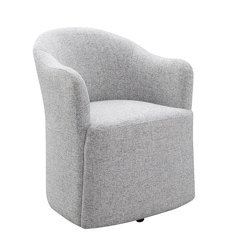 Sema Feather Gray Arm Chair - Ornate Home
