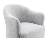 Sema Feather Gray Arm Chair - Ornate Home