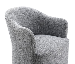 Sema Pewter Gray Arm Chair - Ornate Home